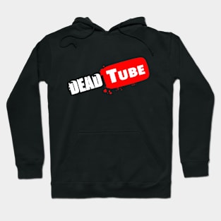 Dead Tube White Font Hoodie